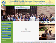 Tablet Screenshot of issea-cemac.org